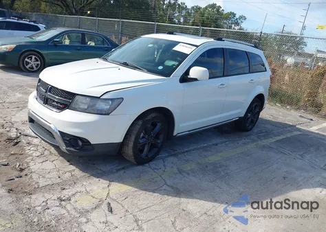2018 Dodge Journey Crossroad из США, поврежденный, VIN 3C4PDCGG8JT476573